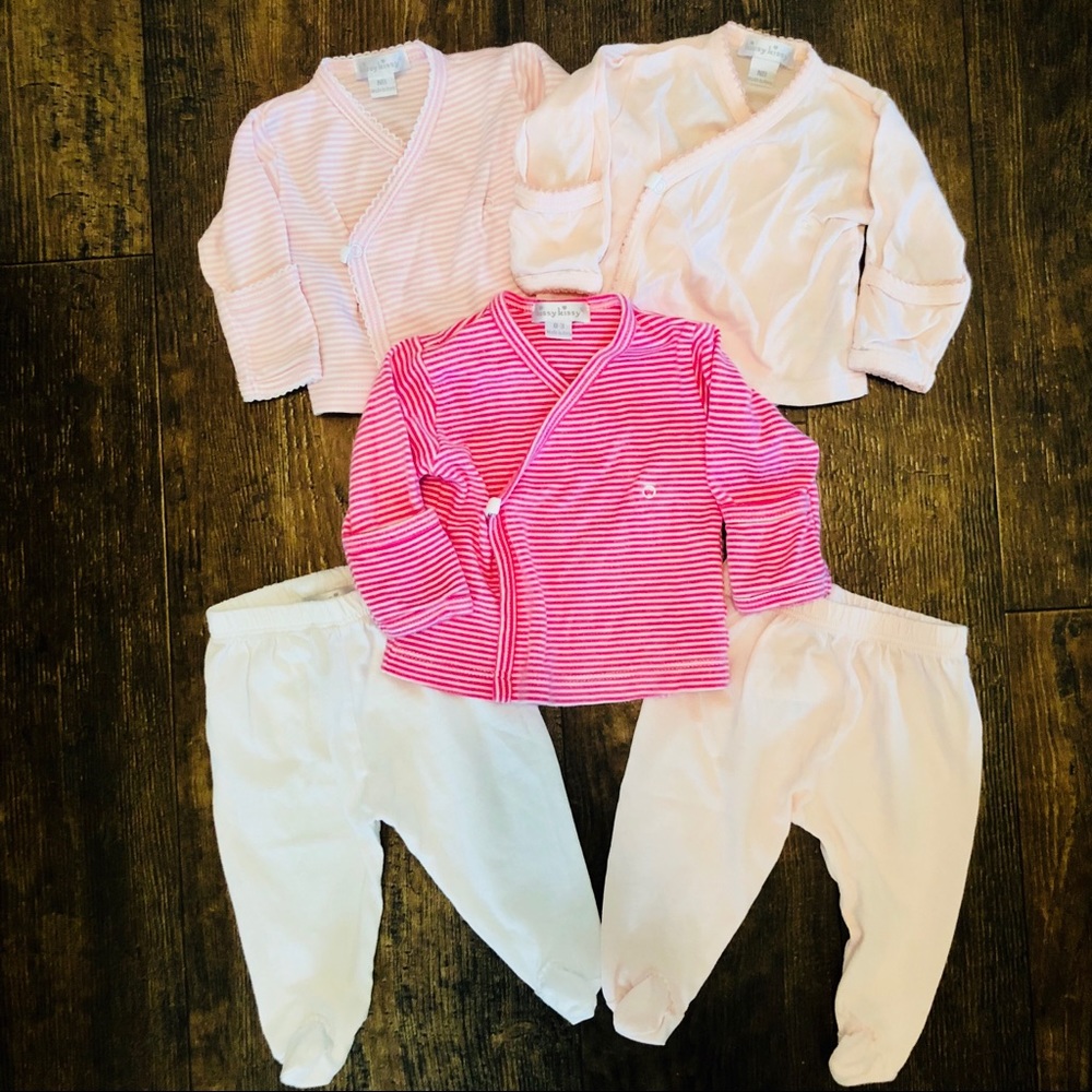 SOLD! Kissy Kissy Kimono Tops & Footed Pants